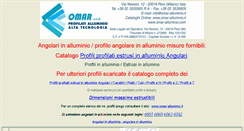 Desktop Screenshot of angolari-alluminio.it